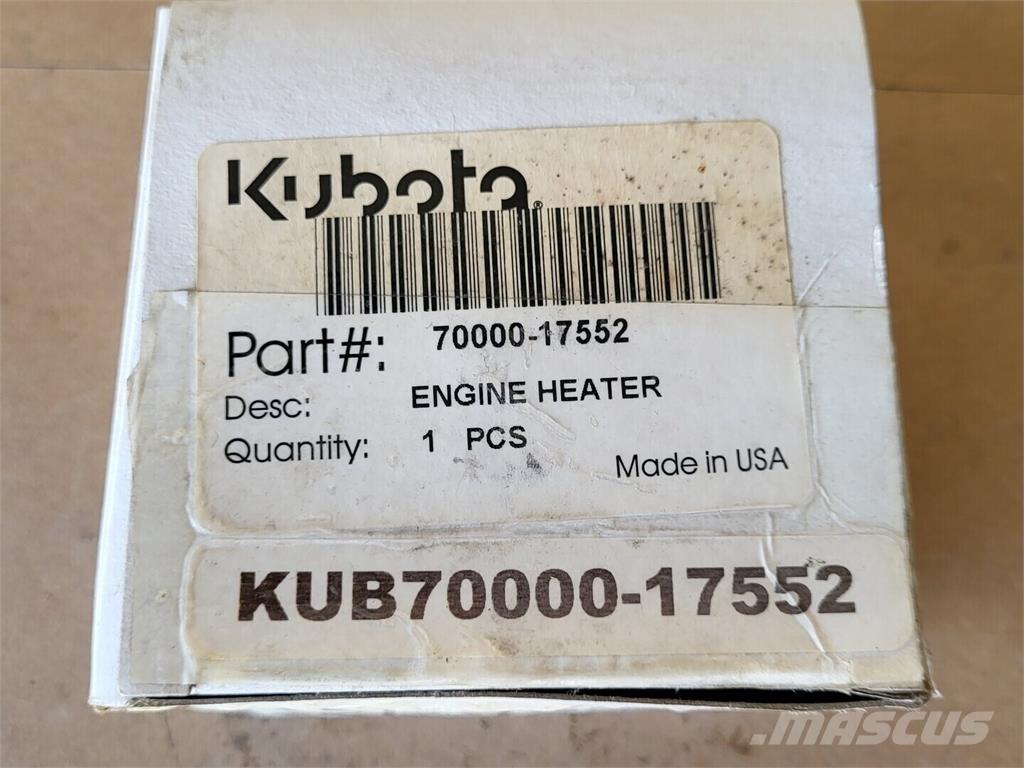 Kubota 70000-17552 Двигатели