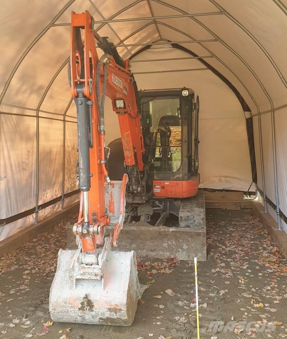 Kubota U55-4 Колесни екскаватори