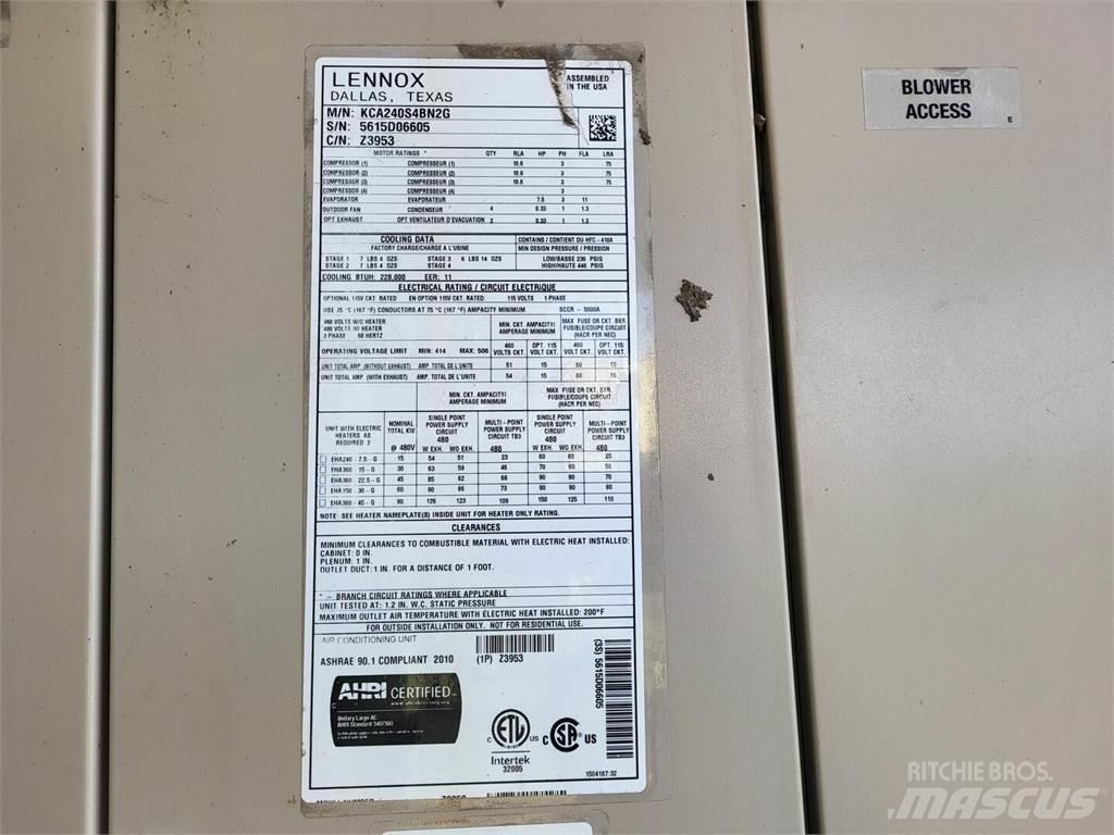  LENNOX KCA240S4BN2G Оборудване за отопление и размразяване