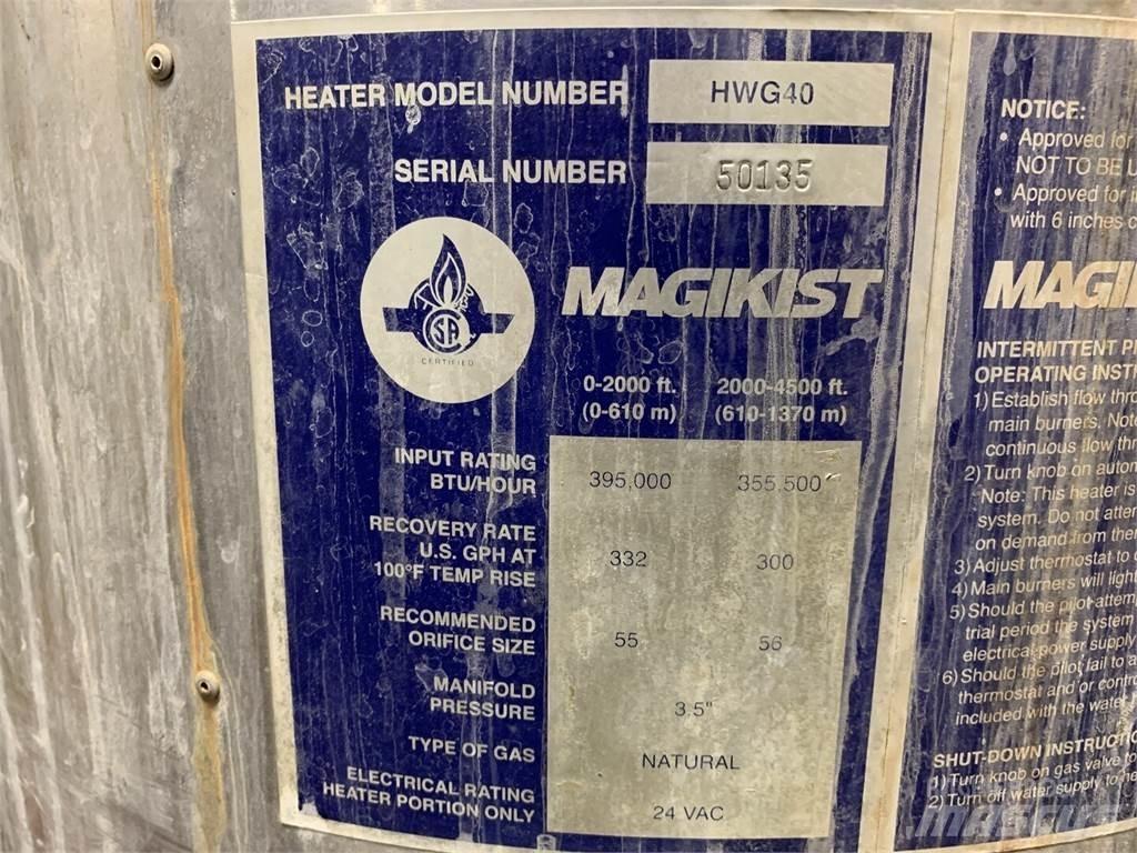  MAGIKIST HWG40 Оборудване за отопление и размразяване