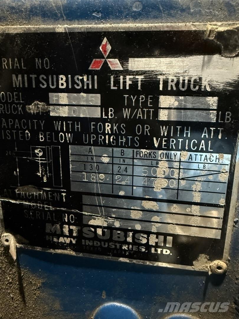 Mitsubishi FGC25 Строителство - Други