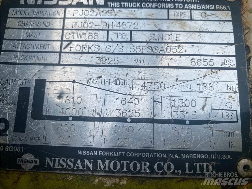 Nissan PJO2A25V Строителство - Други