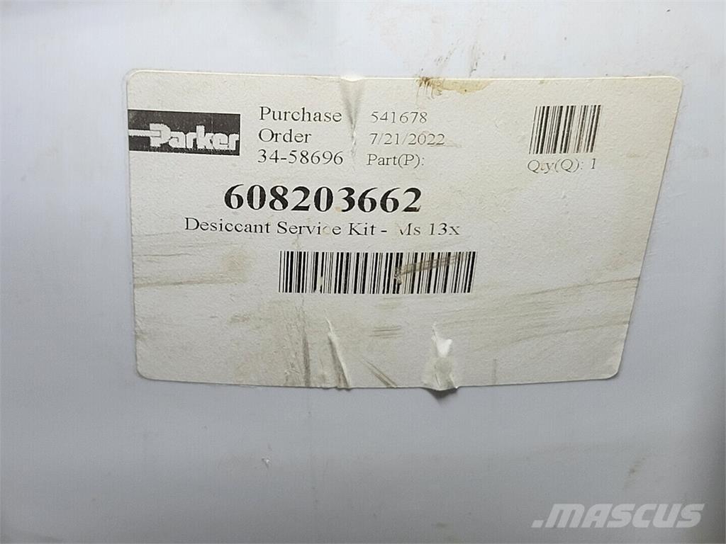 Parker 608203662 Сушилни с въздух под налягане
