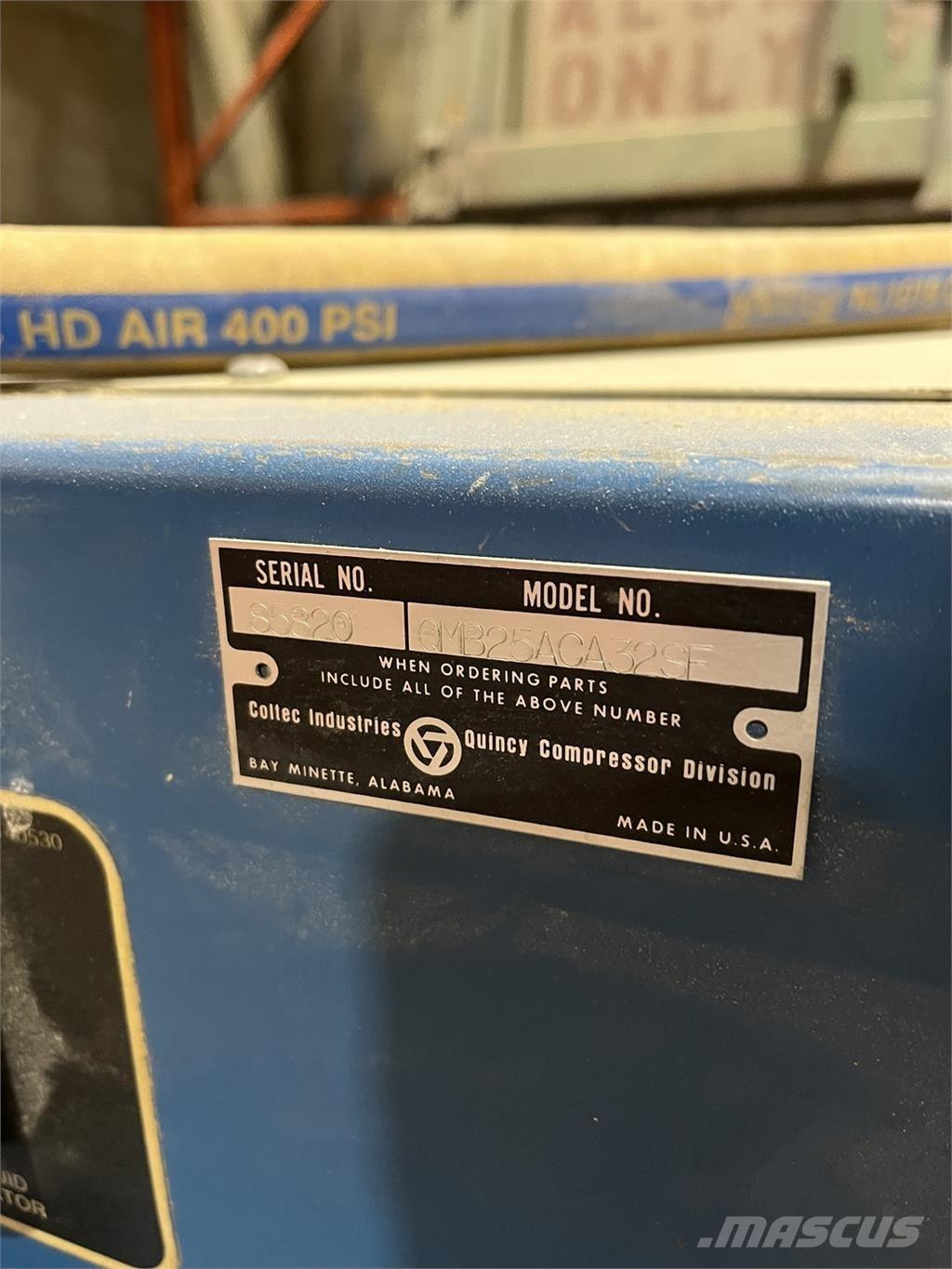 Quincy QMB25ACA32SF Компресори