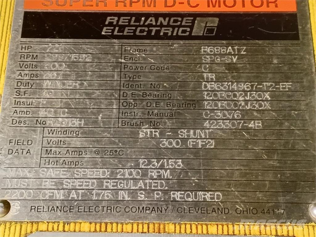  RELIANCE ELECTRIC Индустриални двигатели