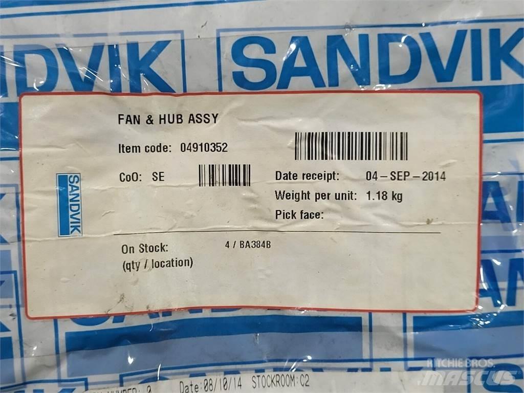 Sandvik 04910352 Други компоненти