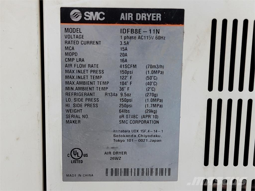  SCM IDFB8E-11N Сушилни с въздух под налягане