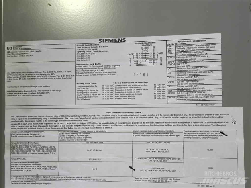 Siemens EQ424225 Строителство - Други
