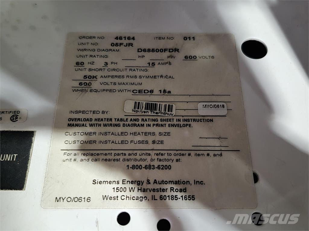 Siemens TIASTAR Строителство - Други