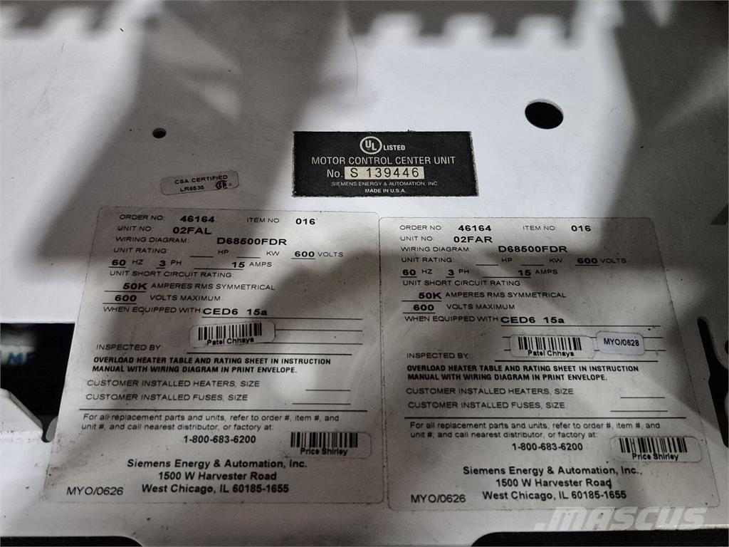 Siemens TIASTAR Строителство - Други