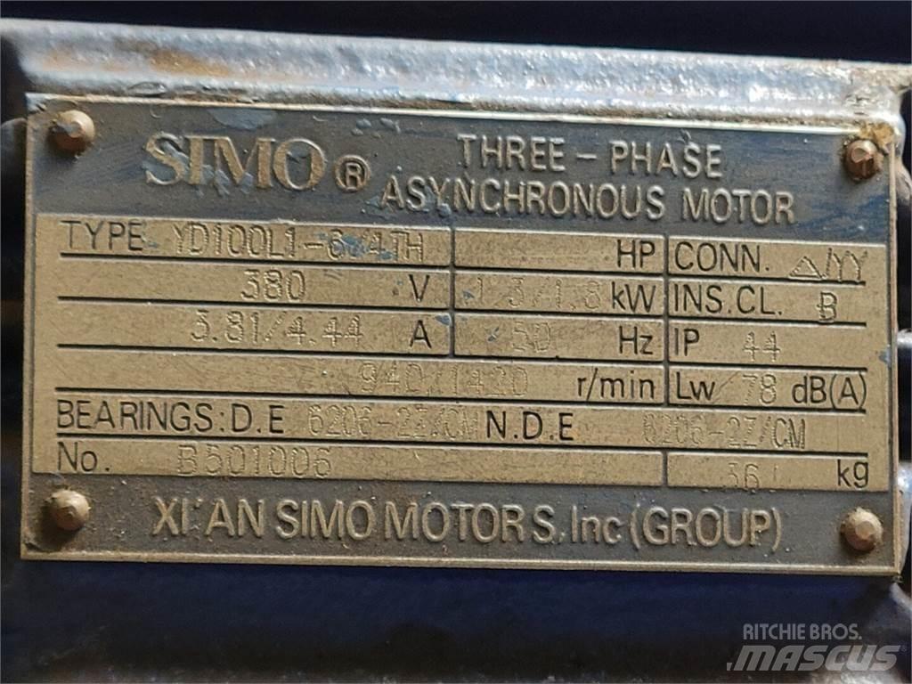  SIMO YD100L1-6/4TH Индустриални двигатели