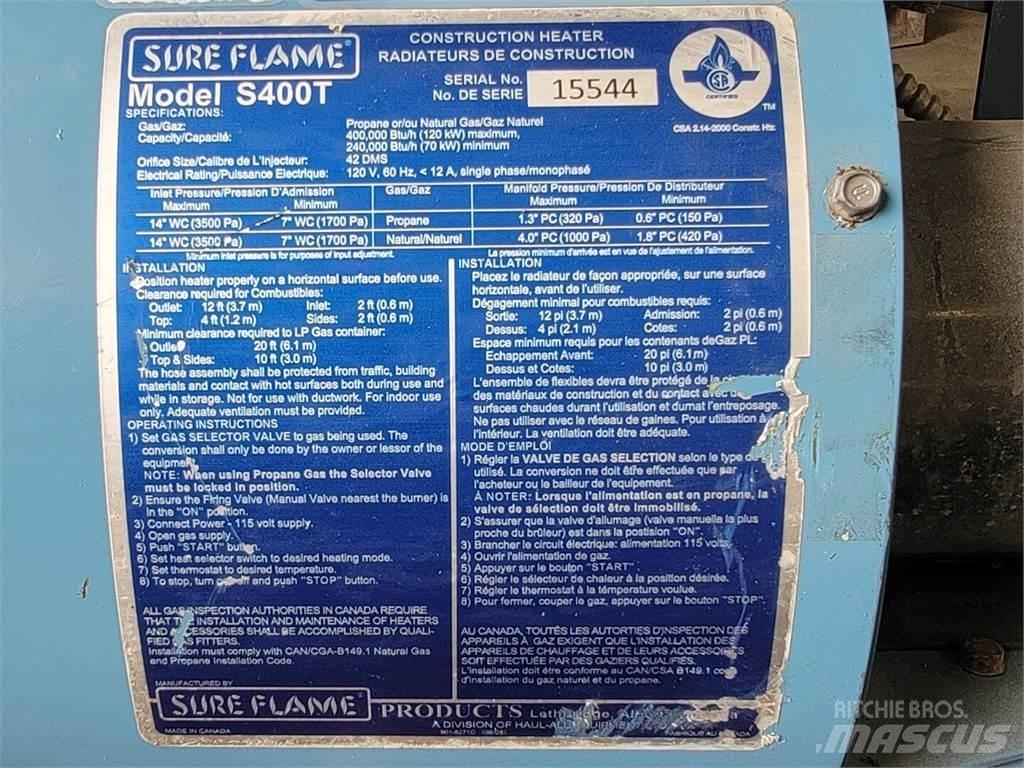  SURE FLAME S400T Оборудване за отопление и размразяване