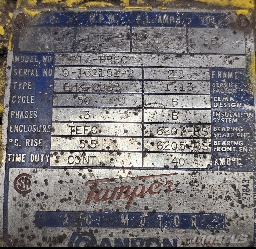  TAMPER Индустриални двигатели