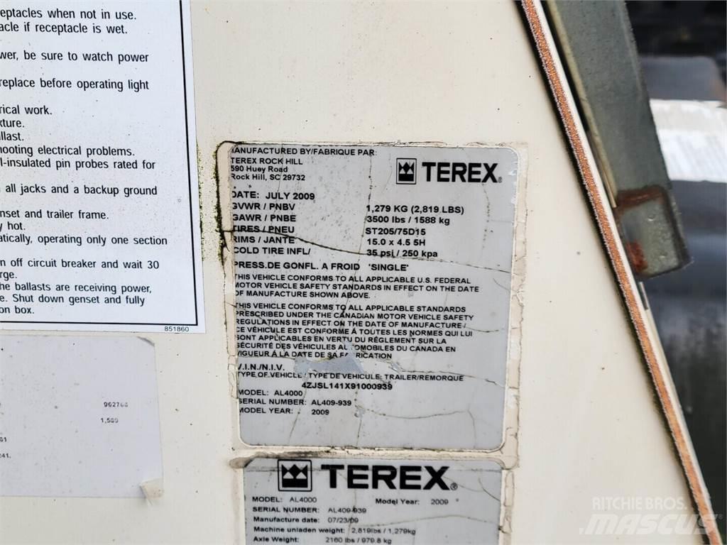 Terex AL4000 Други компоненти