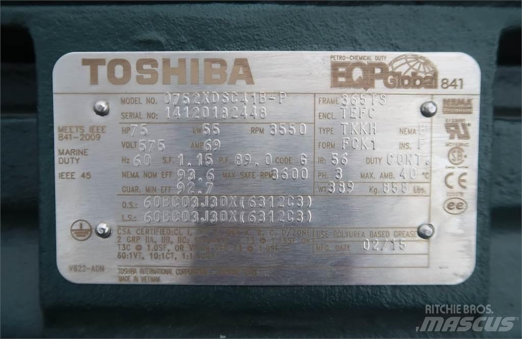  TOSHIBA 0752XDSC41B-P Индустриални двигатели