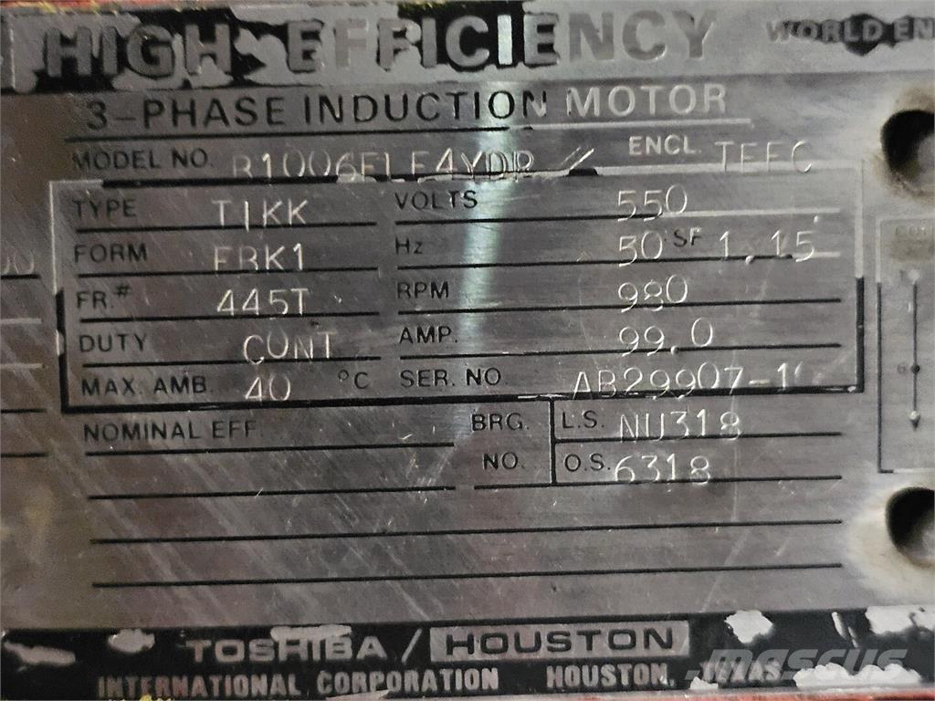  TOSHIBA B1006FLF4YDP Индустриални двигатели