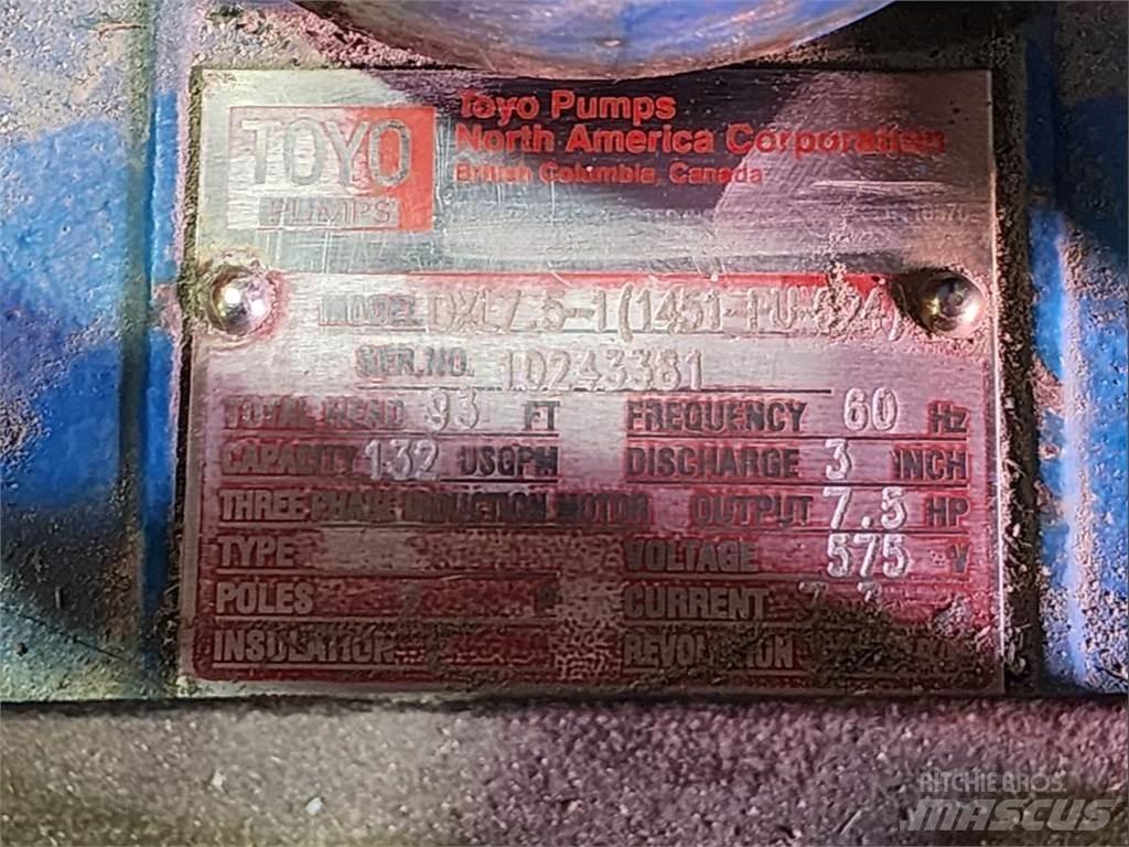 Toyo DXL7.5-1 Водни помпи
