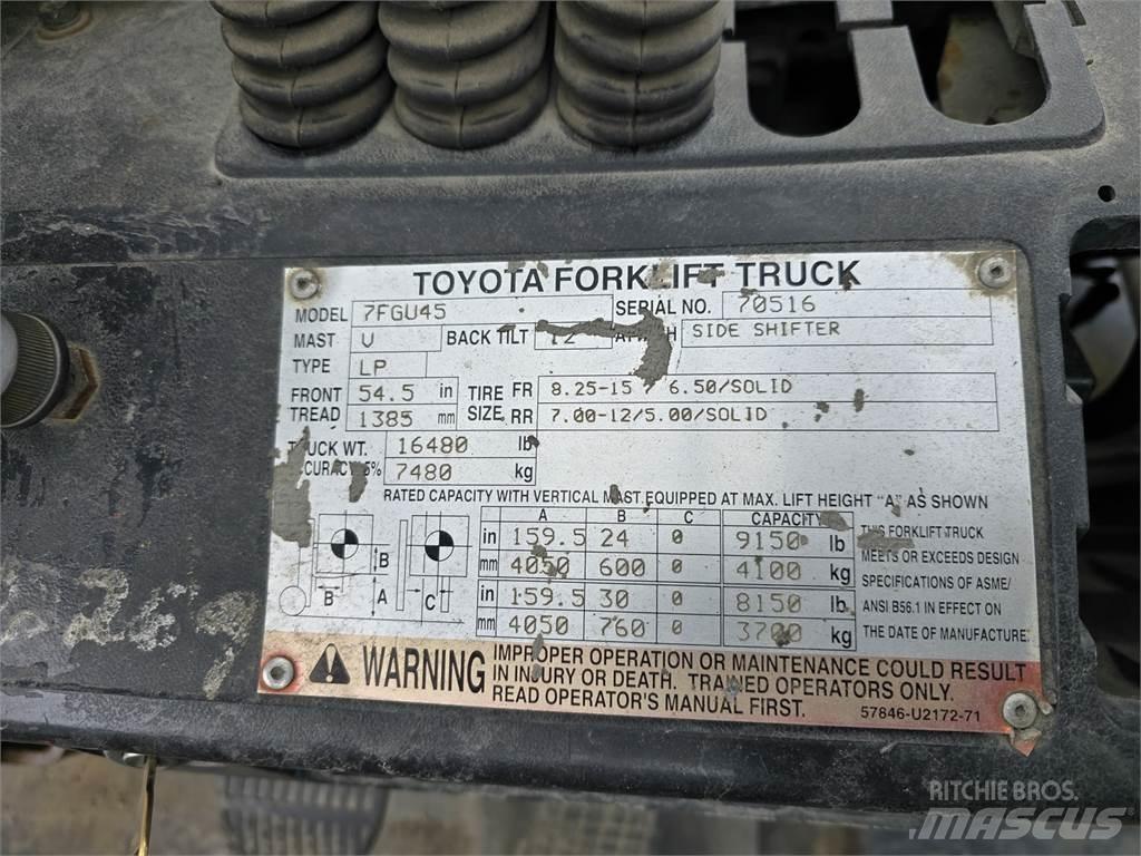 Toyota 7FGU45 Строителство - Други