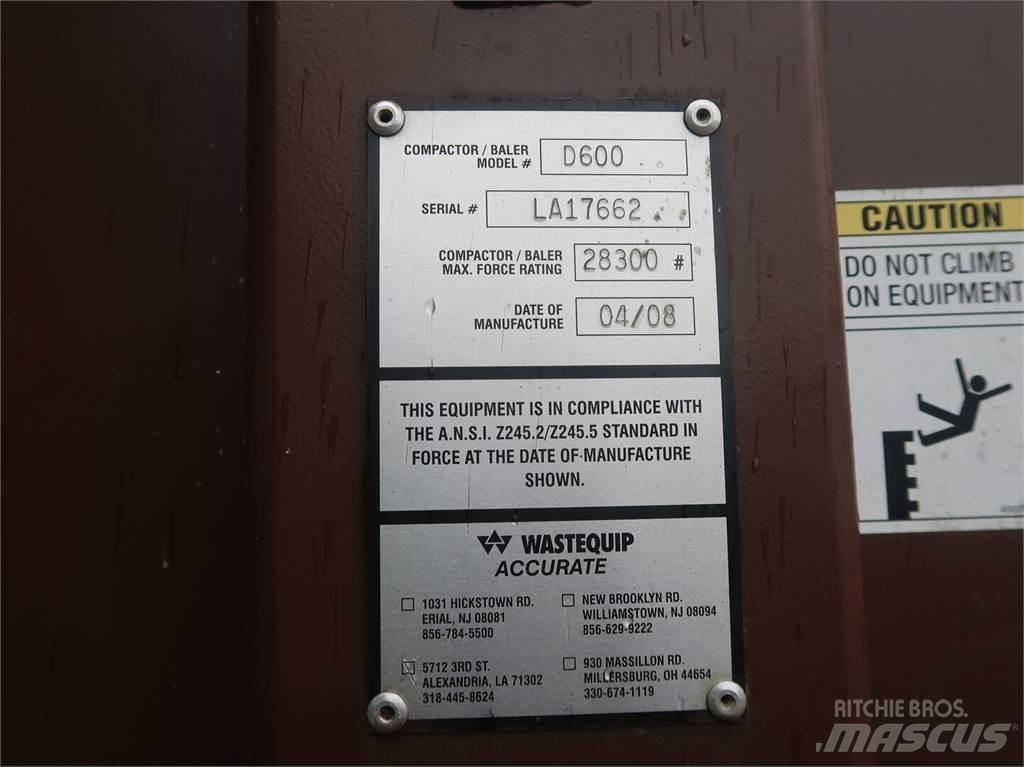 Wastequip D600 Друга техника за жънене на фураж