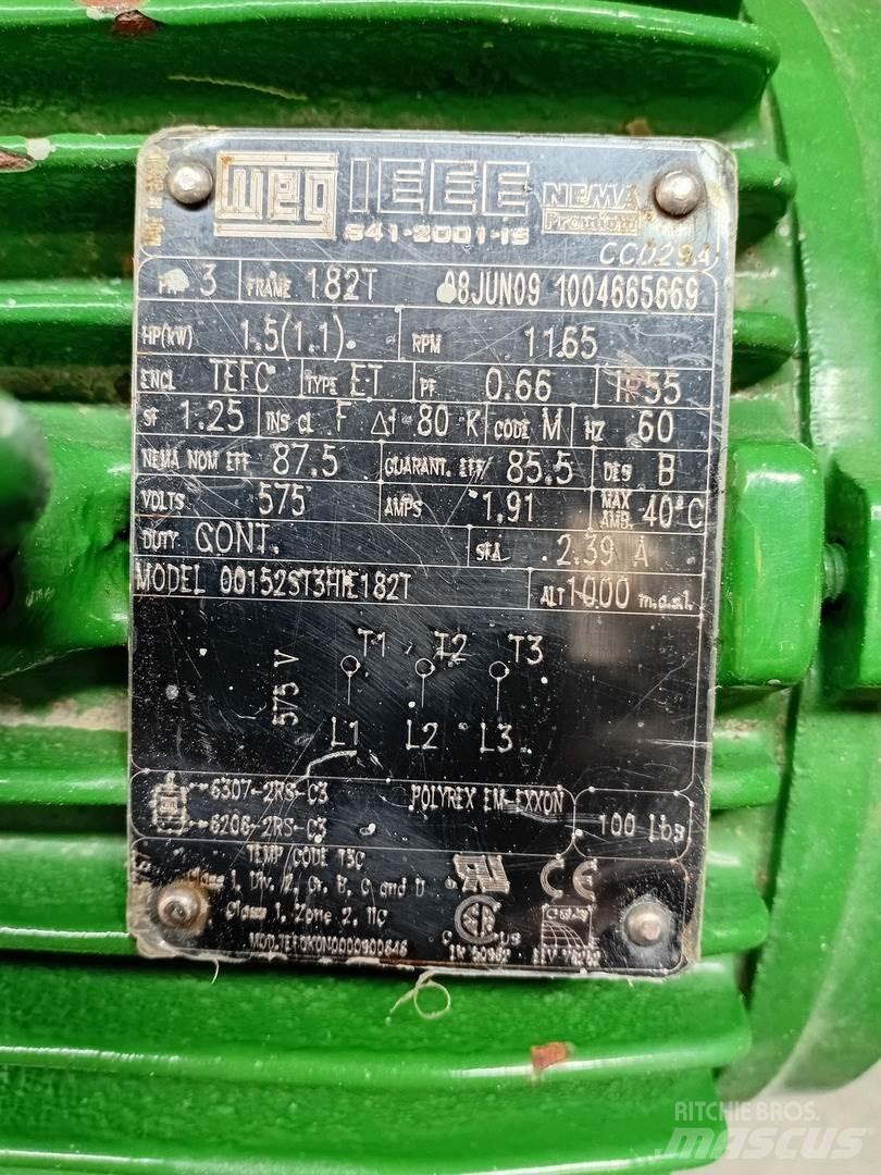  WEG 00152ST3HIE182T Индустриални двигатели