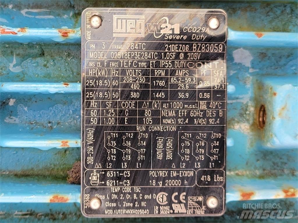  WEG 02518EP3E284TC Индустриални двигатели