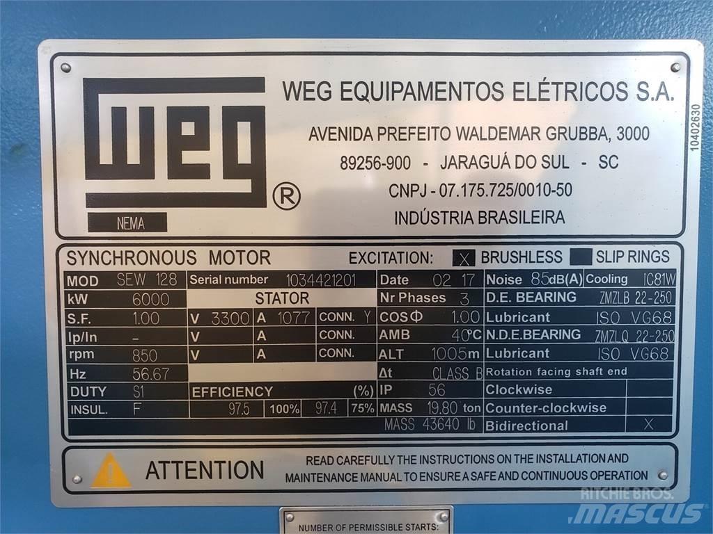  WEG SEW 128 Индустриални двигатели