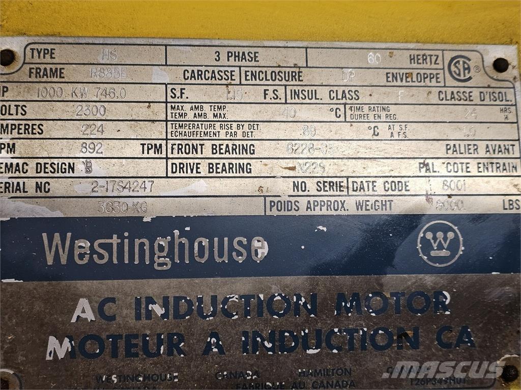 Westinghouse  Индустриални двигатели