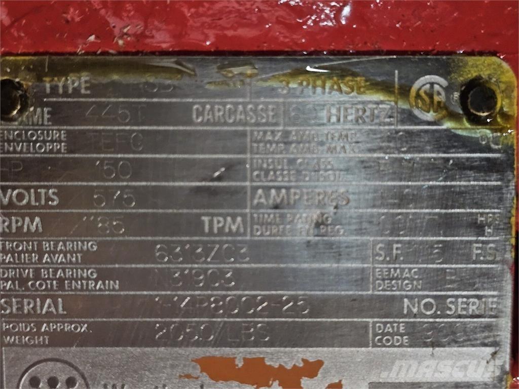 Westinghouse HSB Индустриални двигатели