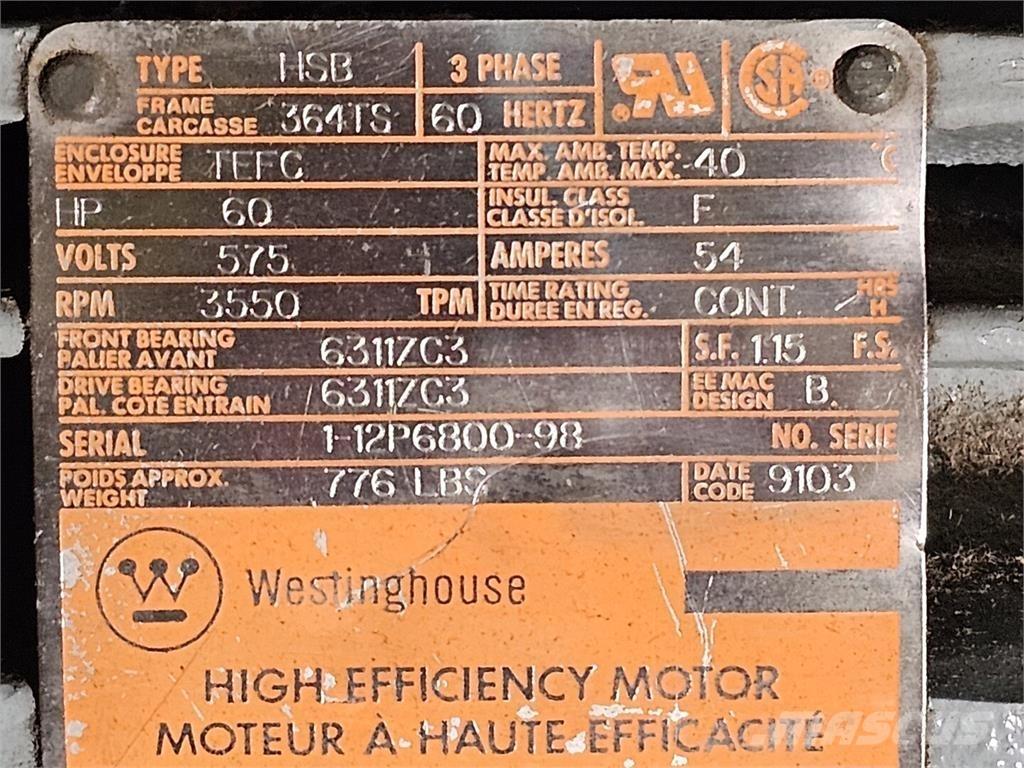 Westinghouse HSB Индустриални двигатели