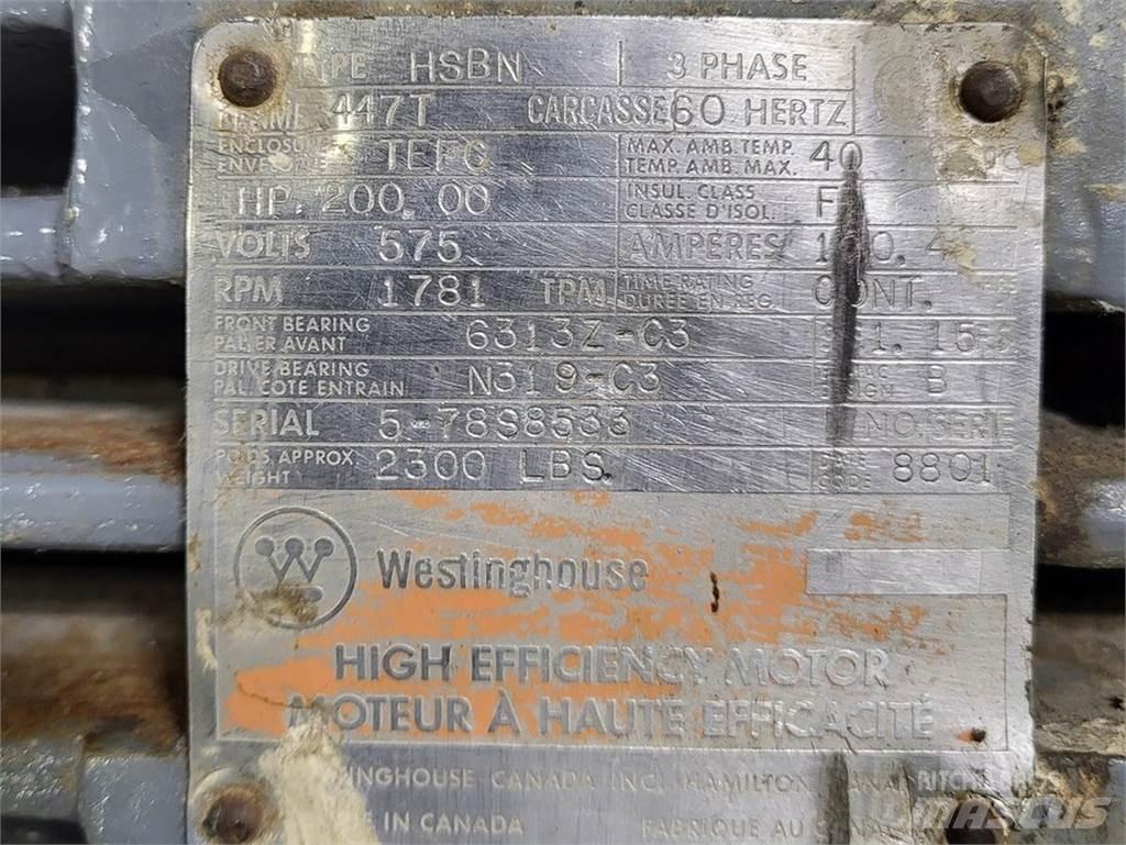 Westinghouse HSBN Индустриални двигатели