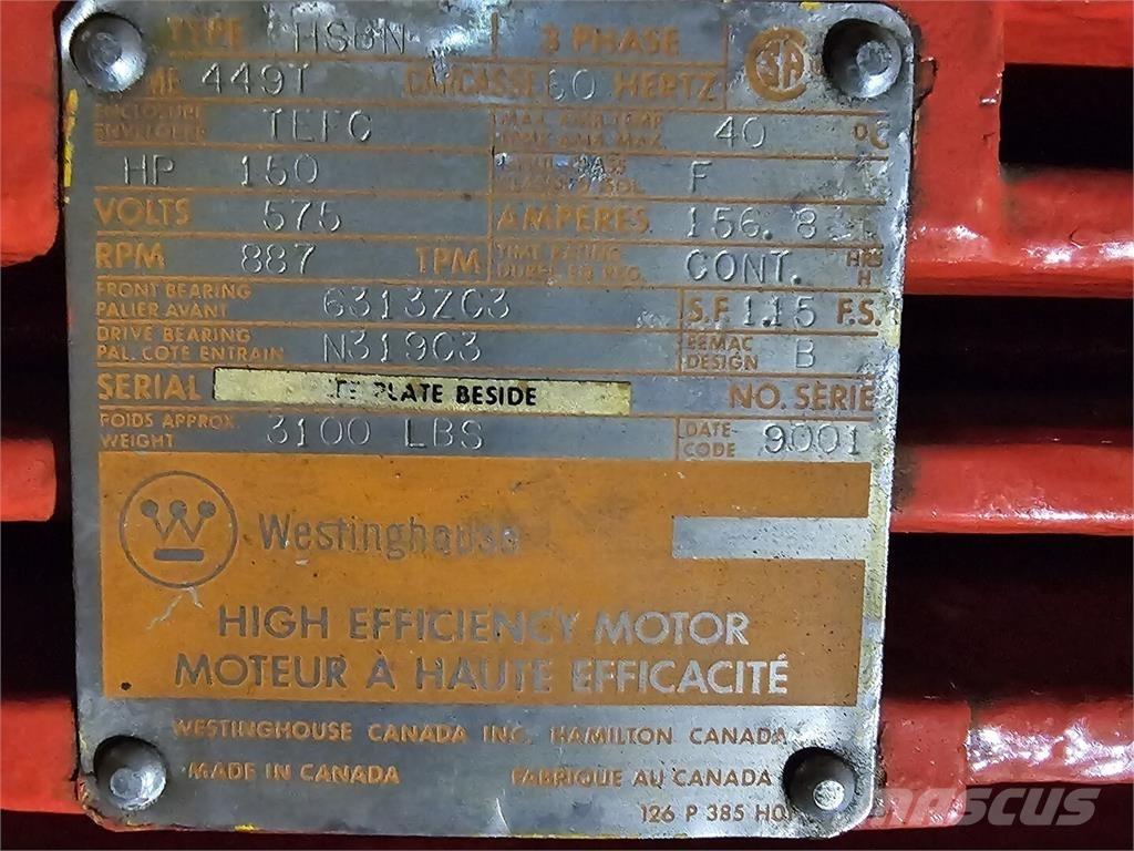 Westinghouse HSBN Индустриални двигатели