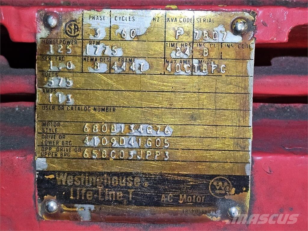 Westinghouse TBFC Индустриални двигатели