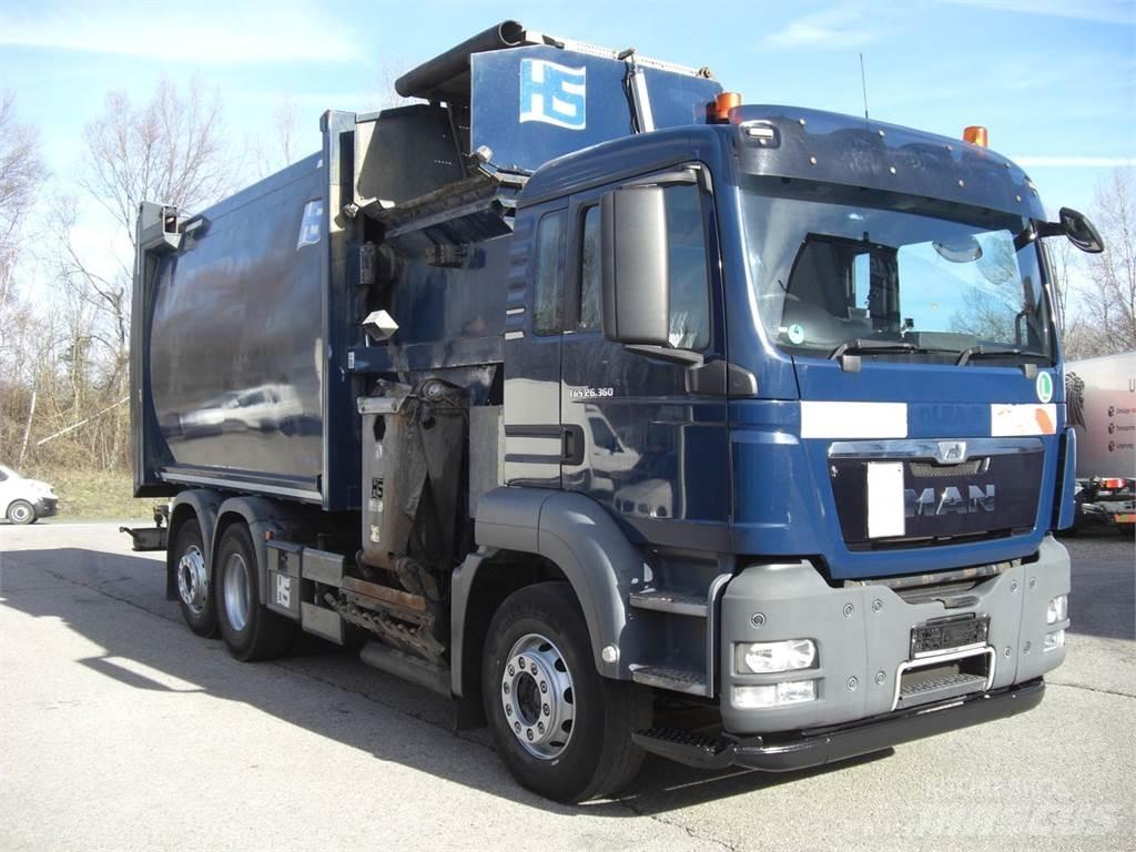 MAN 26360FNLL / RECHTSGEST. Камиони за отпадъци