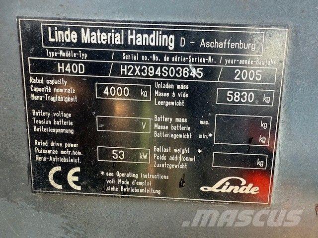 Linde H 40 D Дизелови камиони