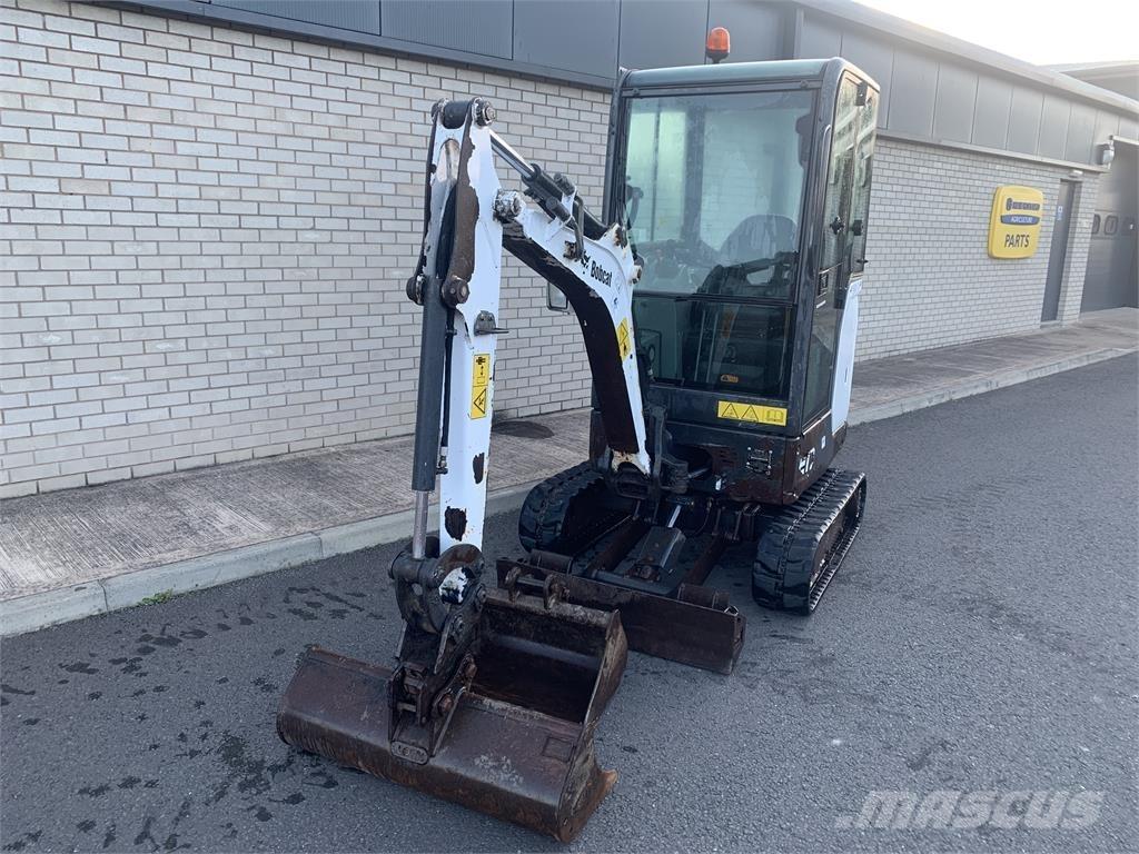 Bobcat E17 Верижен екскаватор