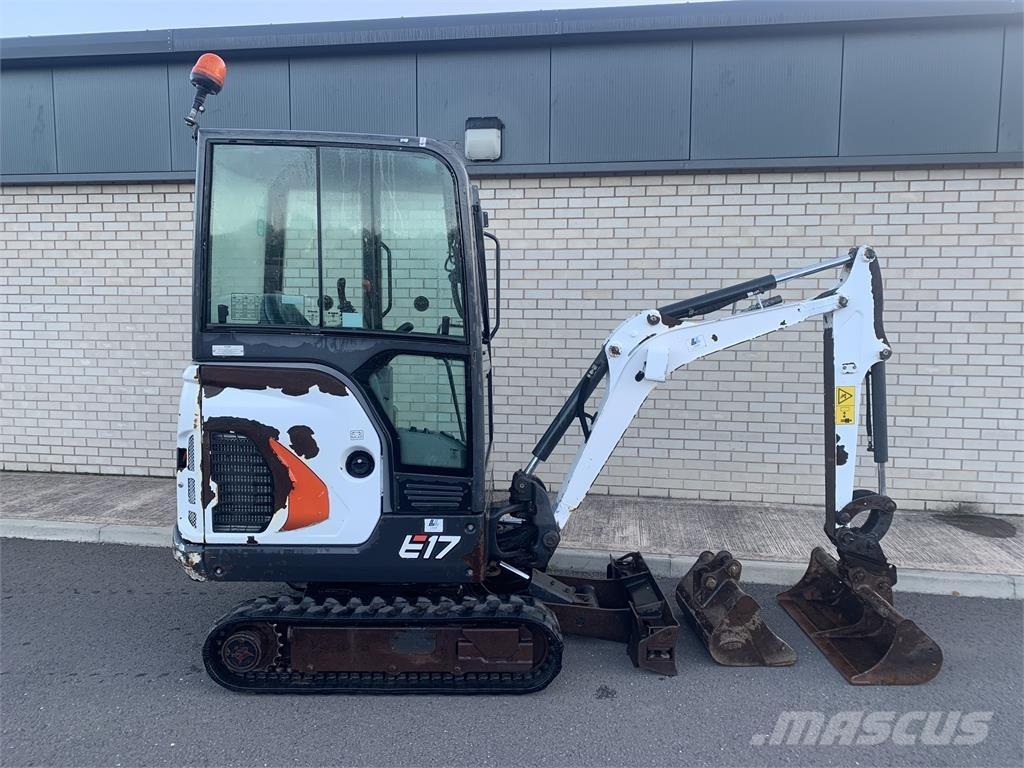 Bobcat E17 Верижен екскаватор