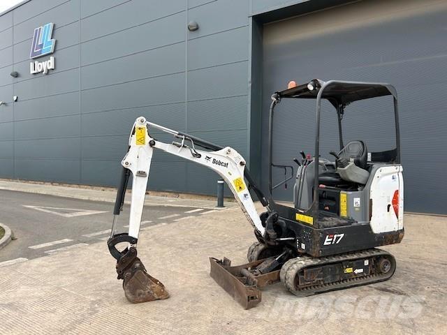 Bobcat E17 Верижен екскаватор
