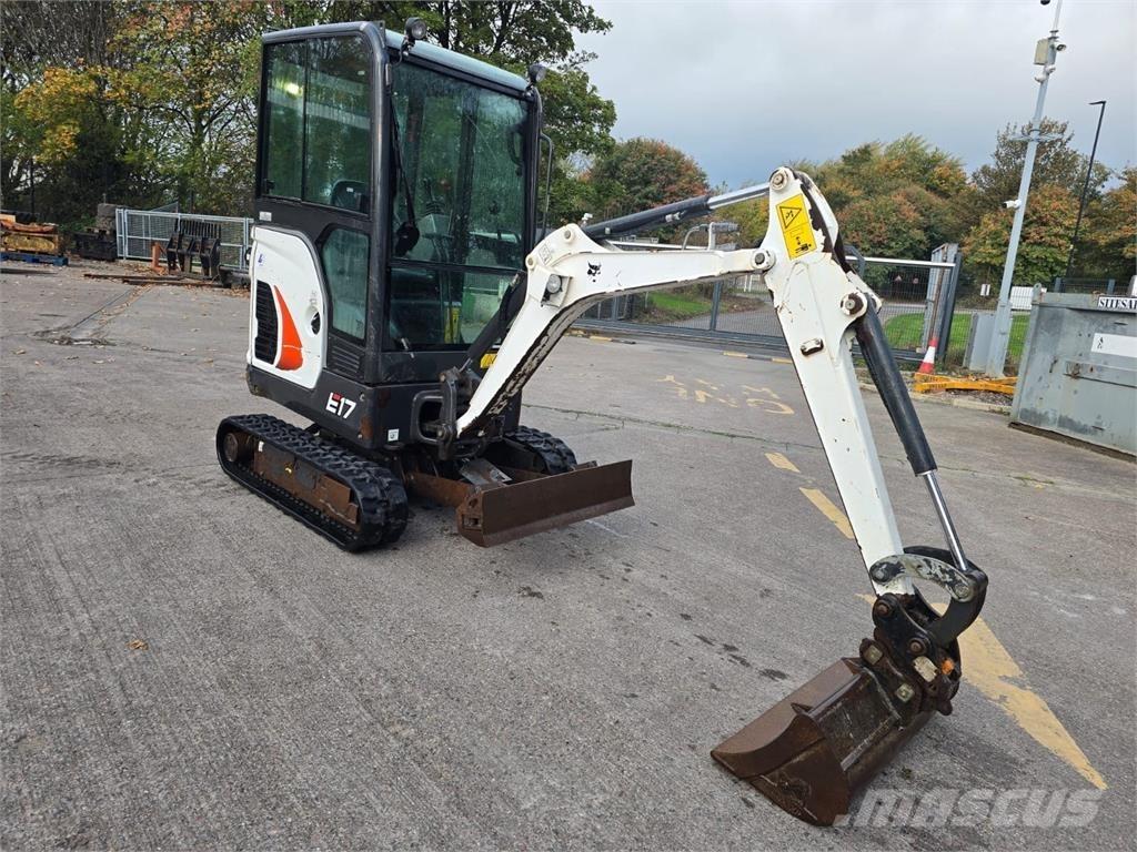 Bobcat E17 Верижен екскаватор