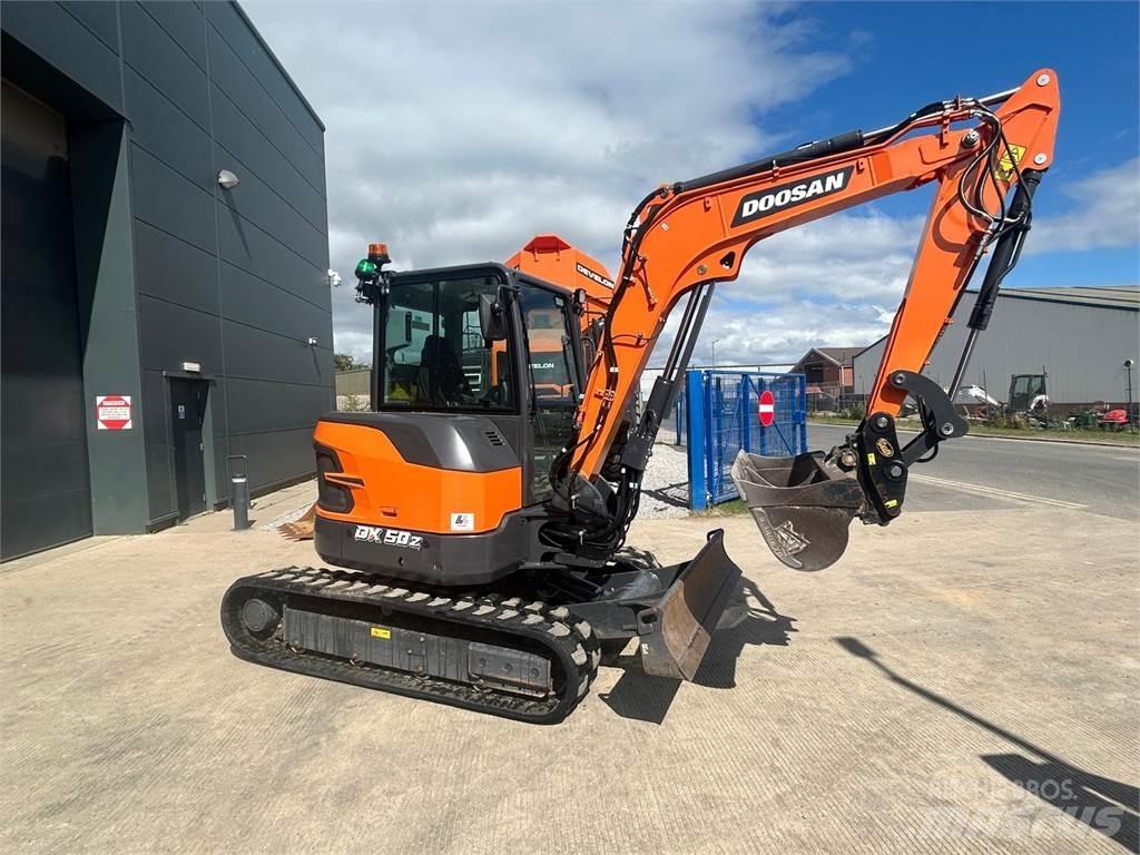Doosan DX50z Верижен екскаватор