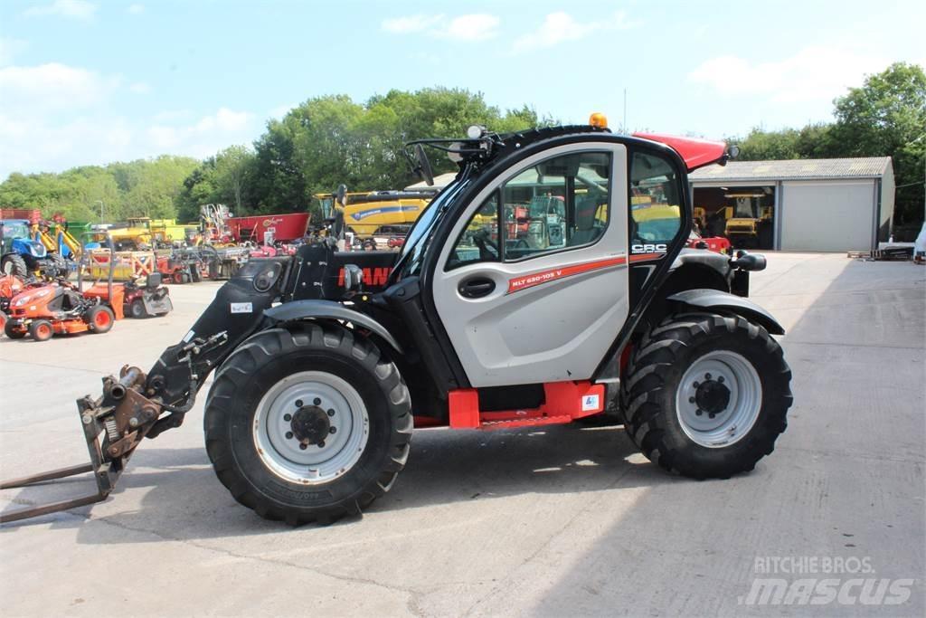 Manitou Mlt630v Телескопични товарачи