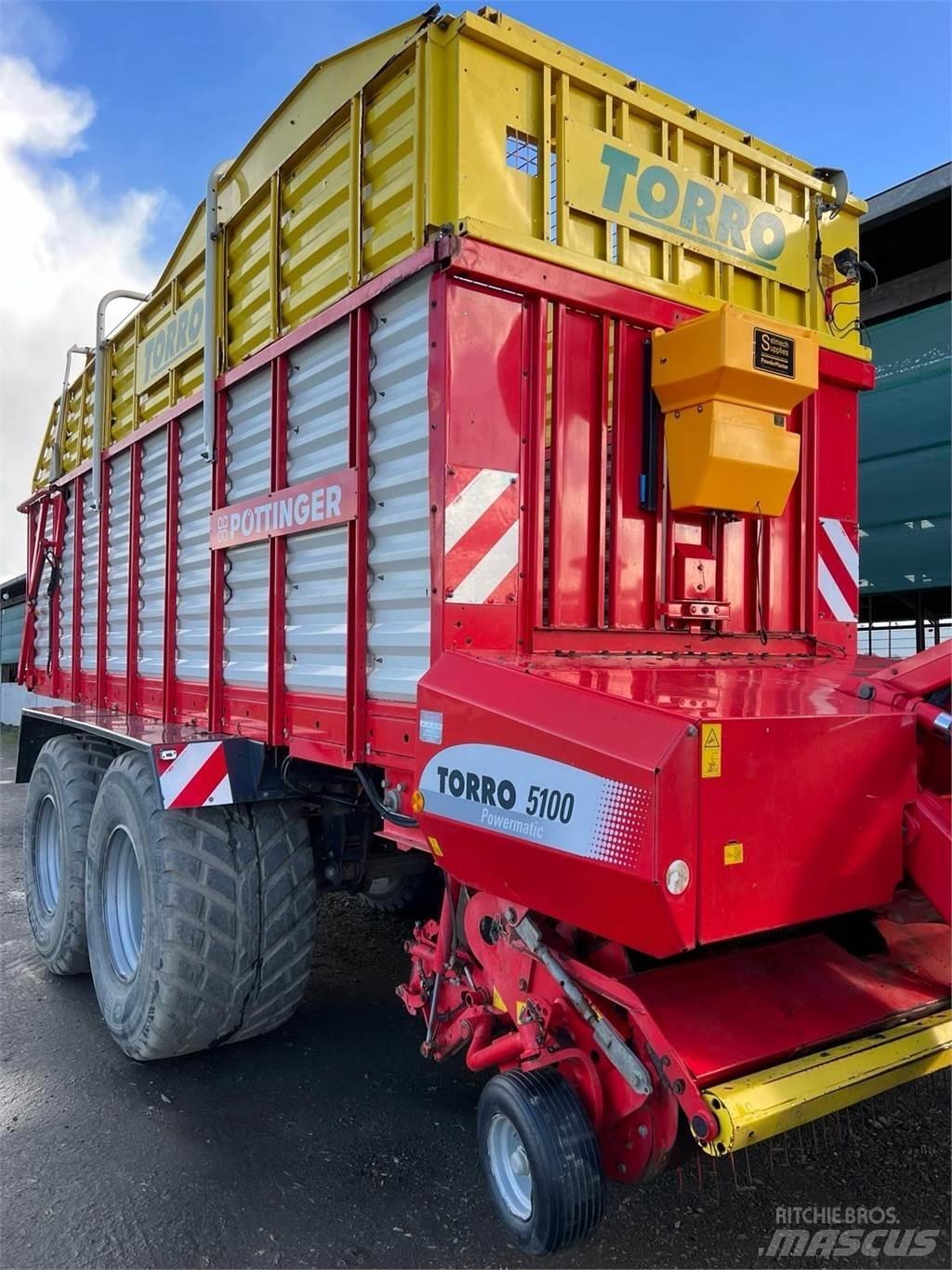 Pöttinger Torro 5100L Фуражни платформи