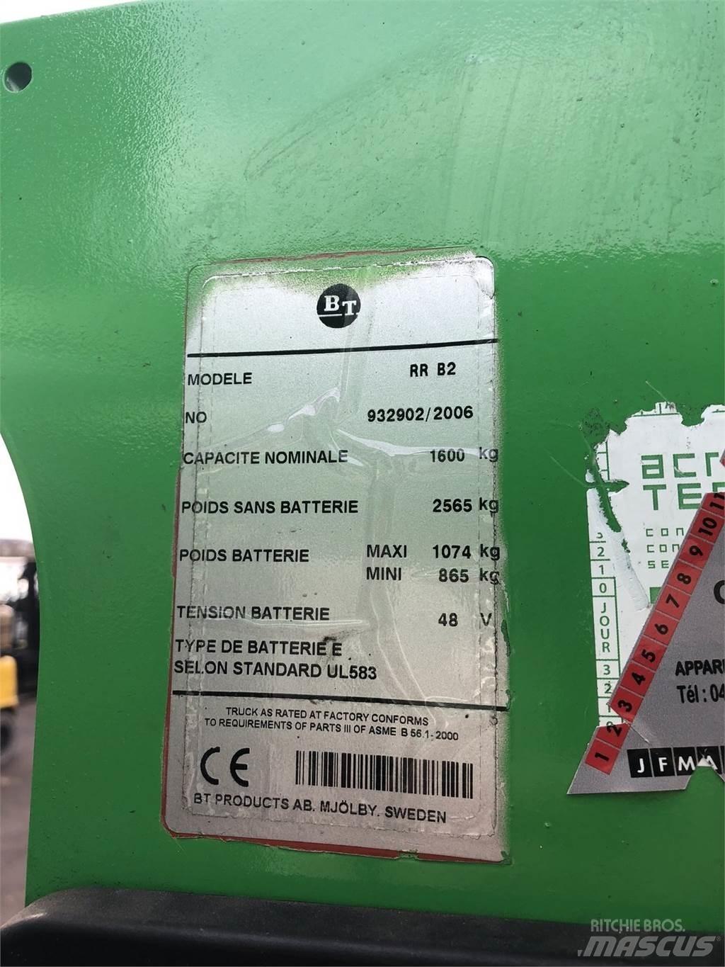 Cesab RRB2 Ретрак/ Високоповдигач с изместване на вилката напред