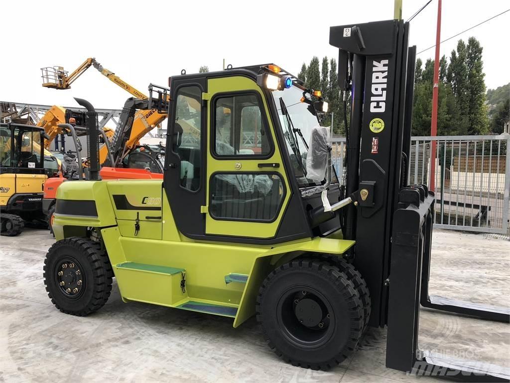Clark C80D Вилични кари-повдигачи - други