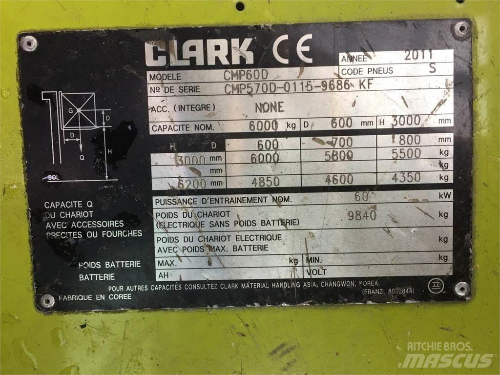 Clark CMP60D Вилични кари-повдигачи - други