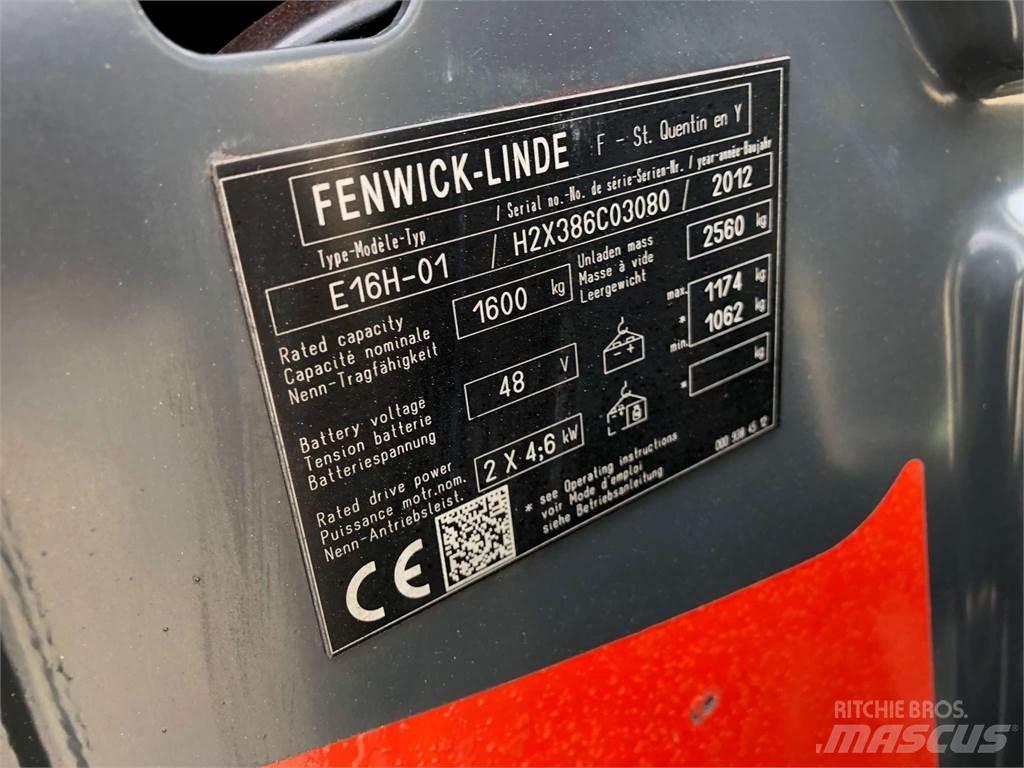 Linde E16H-01 Вилични кари-повдигачи - други