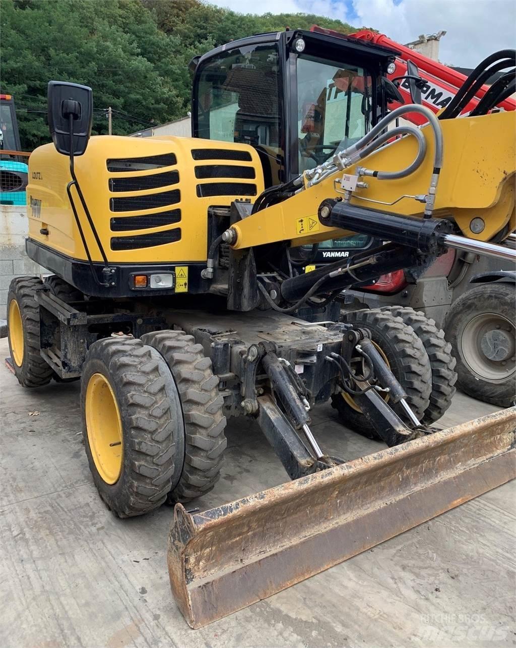 Yanmar B95W Колесни екскаватори