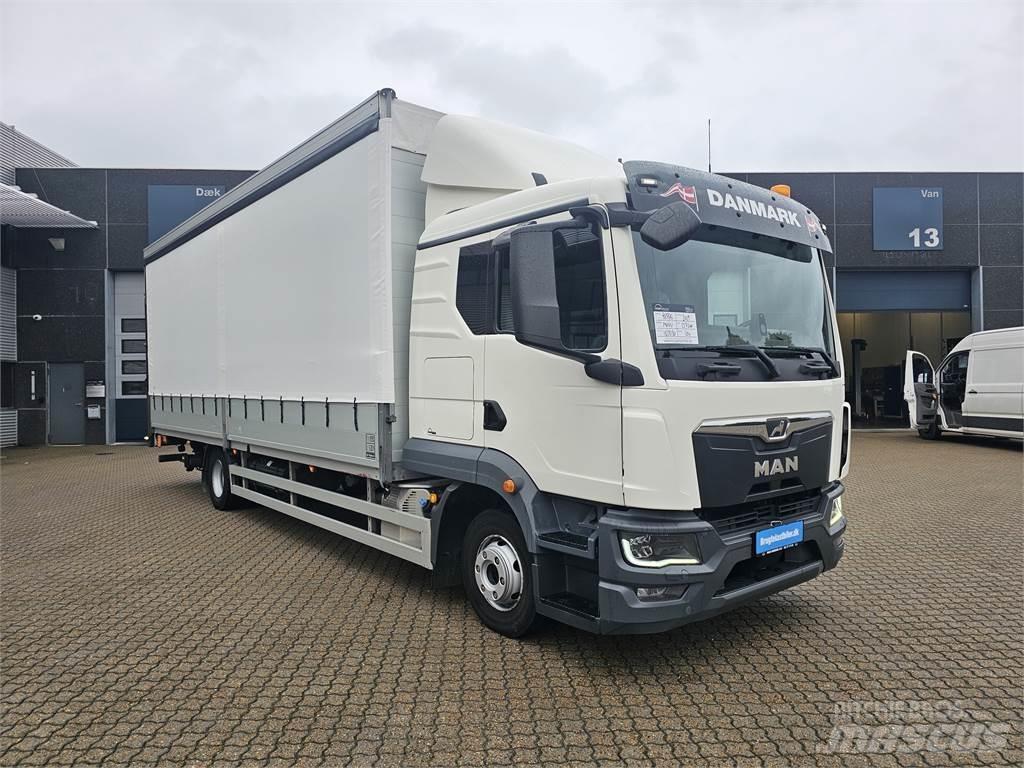 MAN TGL 12.250 Брезентови камиони
