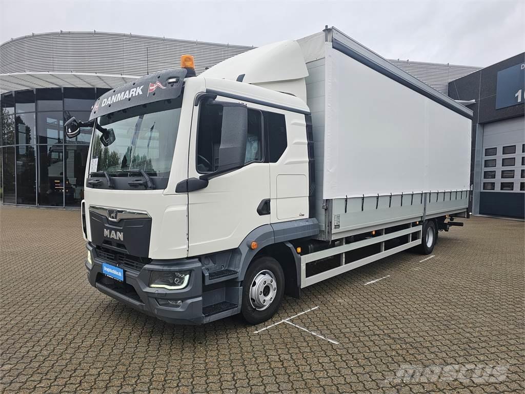MAN TGL 12.250 Брезентови камиони
