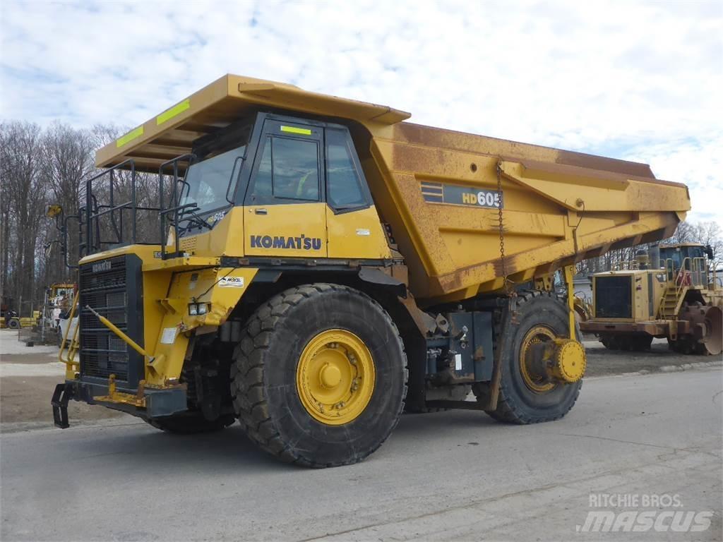 Komatsu HD605-7 Твърди самосвали
