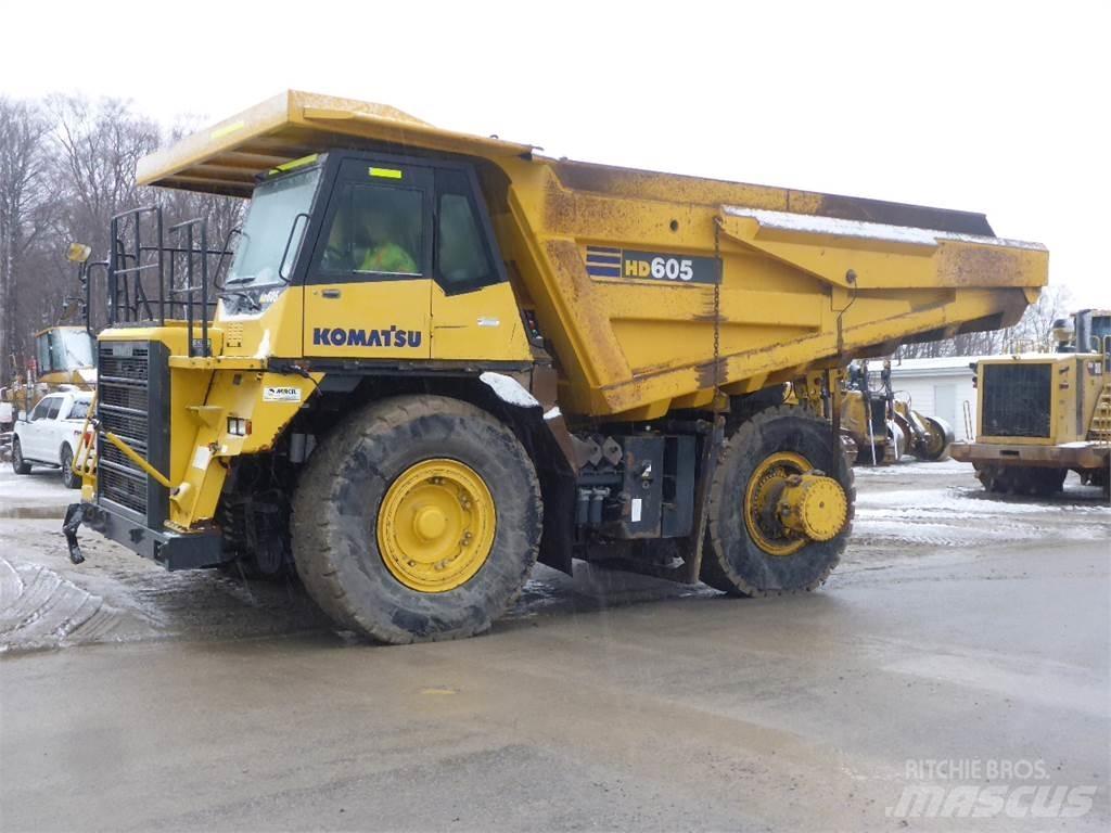 Komatsu HD605-7 Твърди самосвали
